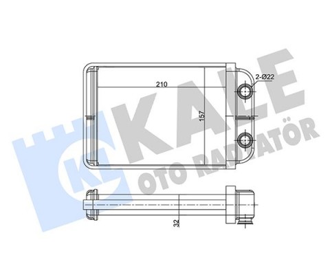 KALORİFER RADYATÖRÜ BRAVO 07 STILO 01-06
