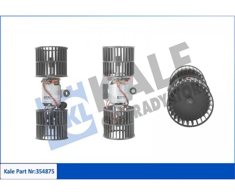 KALORİFER MOTORU SKODA FELICIA 1.3 95 98 - VOLKSWAGEN CADDY II 1.6 96 00 12V 120W 2000 rpm