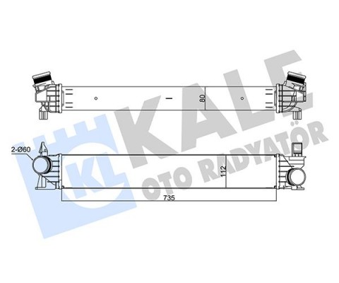 TURBO RADYATÖRÜ INTERCOOLER BOXER III-JUMPER III 2.2-3.0HDI 12 DUCATO III 2.3-3.0JTD 11 Euro5