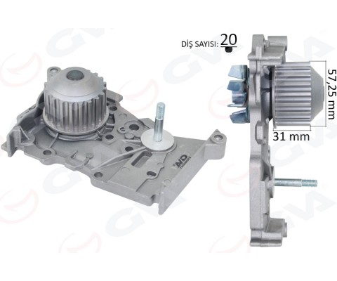 DEVİRDAİM RENAULT CLIO II 98 CLIO III 05 FLUENCE 10 KANGOO 97 LAGUNA I 97 LAGUNA II 01 05 MEGANE I-II-III SCENIC I-II-II SYMBOL II 08 DOKKER 12 SANDERO 08 1.4 1.6