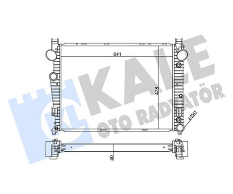 MOTOR SU RADYATORU MERCEDES S-CLASS W220 98 05