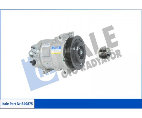 KLIMA KOMPRESÖRÜ FIAT DOBLO 10 FIORINO 08 GRANDE PUNTO 05 15 LINEA 07 PUNTO EVO 09 14 ALFA MITO 09 18 OPEL COMBO 12 1.2 / 1.4 12V 5 KANAL 110MM