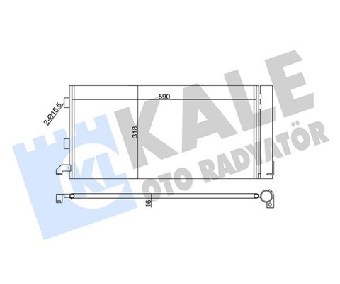 KONDENSER AL/PL/BRZ PANDA -CORDOBA-IBIZA III
