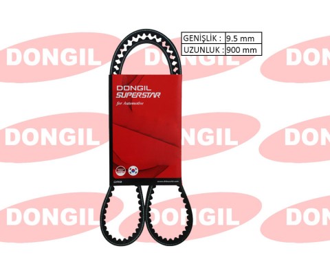 900x9.5 V-KAYIŞI TIRTILLI 10x900 AUDI A6-FORD-SIERRA-NISSAN PICK UP-OPEL OMEGA