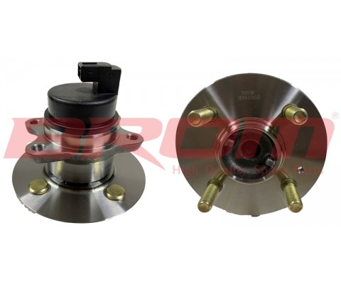 ARKA TEKER PORYASI RULMANLI HYUNDAI ACCENT ERA 1.4L 1.6L 1.5L 06-10 / GETZ 02-09 / İ20 08-> / KIA PI CANTO 1.0L 1.1L 04-> ABS SENSÖRLÜ - 4 BİJON