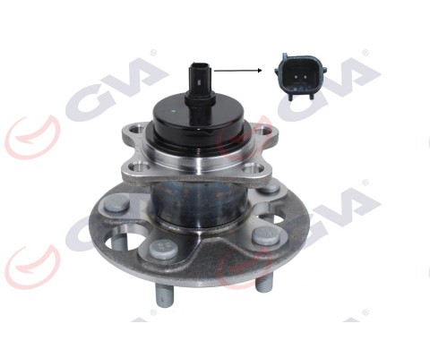 ARKA TEKER PORYASI RULMANLI AURIS-COROLLA E150 07-12 ABS Lİ 5 BİJON