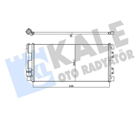 KLIMA RADYATORU 18 K4F - 20 T2N - 25 K4F FREELANDER I L314 98 06