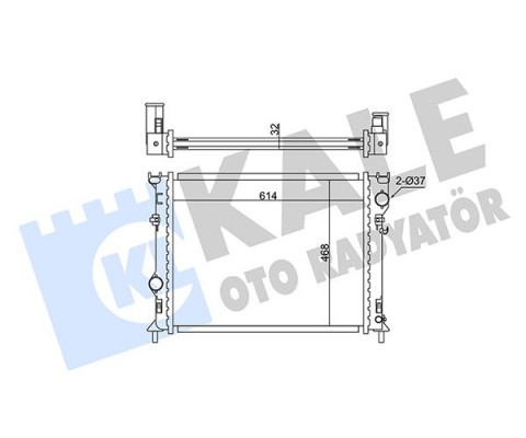 RADYATÖR CHRYSLER CHRYSLER 300C-CHRYSLER 300C TOURİNG AL-PL-BRZ