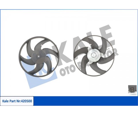 FAN MOTORU CITROEN BERLINGO-XANTIA-ZX-XANTIA-XSARA PEUGEOT P306-P406-PARTNER 250W-335mm