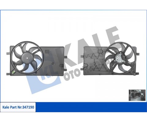 FAN MOTORU KLİMALI PEUGEOT BIPPER 08 CITROEN NEMO 08 FIAT FIORINO 08 1.3-1.4 HDI