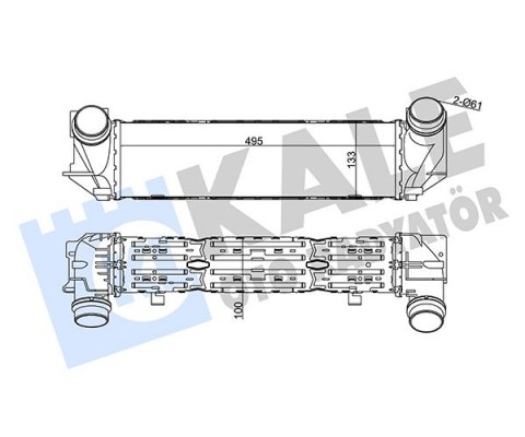 TURBO RADYATORU BMW F10 F11 N20