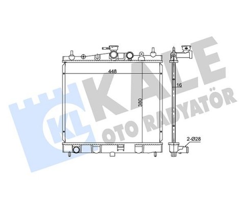 RADYATÖR NISSAN MICRA