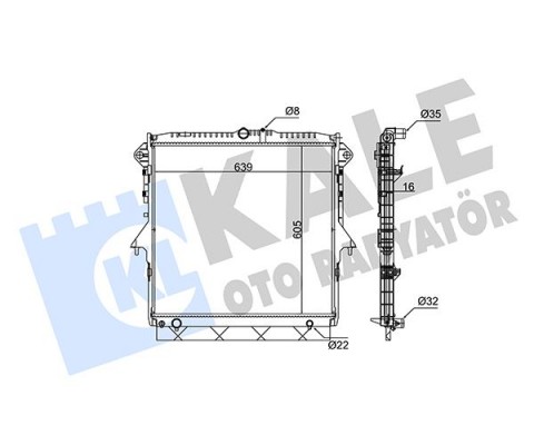 MOTOR SU RADYATOR RANGER 2.2 TDCI 11 BRAZING