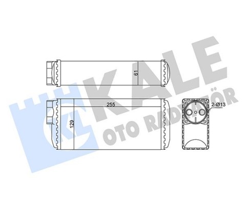 KALORİFER SKODA FAVORIT-FELICIA I-FELICIA II-VOLKSWAGEN CADDY II