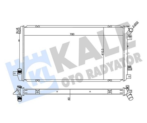 RADYATÖR RENAULT / GM MASTER FAZ II