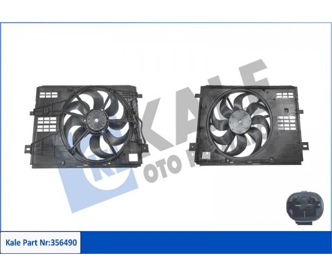 FAN MOTORU OPEL GRANDLAND-COMBO E-PARTENR-BERLINGO-RIFTER-P308-P3008-P508-P5008-C5 AIRCROSS 1.2-1.5-1.6-2.0 PureTech-HDI-THP-GTI
