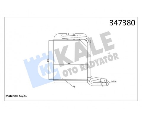 KALORİFER RADYATÖRÜ TRANPORTER T5-T6 03