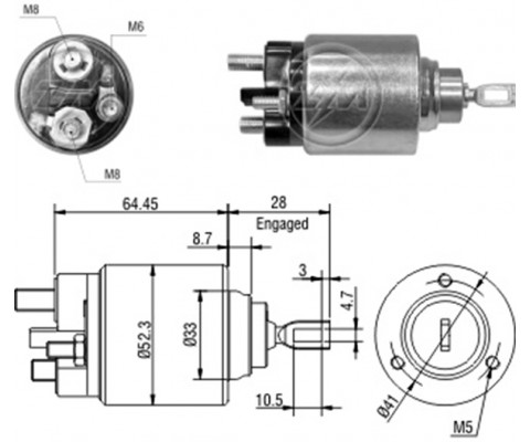 12V FORD COURIER-ESCORT-EUROLINE-KA-MONDEO-NUGGET-SCORPIO-TOURNEO-TRANSIT SBO-0371