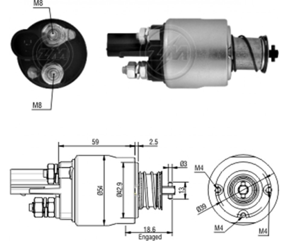 12V AUDI A1-A3-TT-SEAT ALTEA-CORDOBA-IBIZA-LEON-TOLEDO-SKODA FABIA-OCTAVIA-ROOMSTER-SUPERB-YETI- VW GOLF-JETTA-PASSAT-POLO-SCIROCCO-TIGUAN-TOURAN SVA-1498