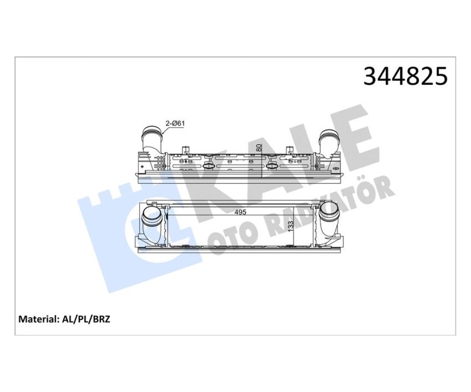 TURBOSARJ RADYATORU BMW N13 N47 B47 F20 F21 F22 F23 F30 F31 F34 F35 F32 F33 F36