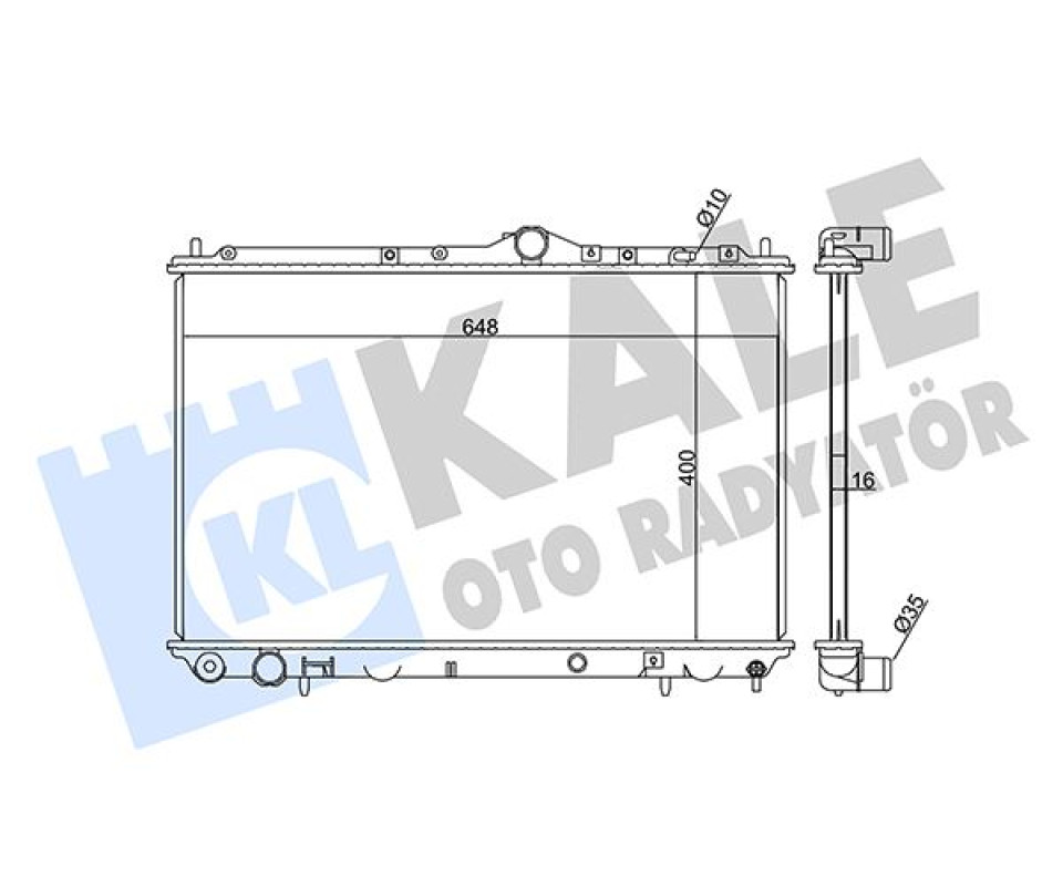 RADYATÖR AL/PL/BRZ VOLVO S40 1.6 1.8 1.8İ 2.0 1995-2004 V40 1.6 1.8 1.8İ 2.0 1995-2004