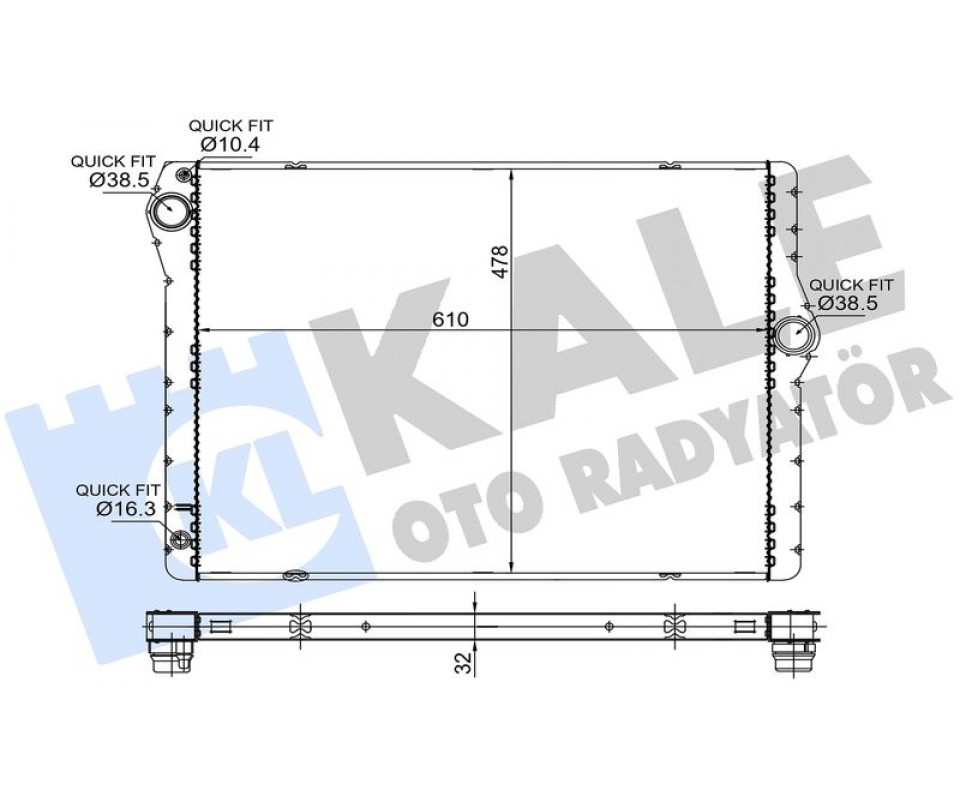 MOTOR SU RADYATORU BMW N63 N74 F01 F02 F03 F04 OTOMATIK SANZIMAN