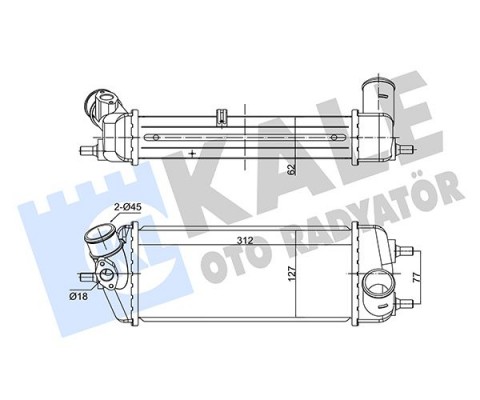 İNTERCOOLER ACCENT III-KIA RIO II 1.5 CRDI 05 >