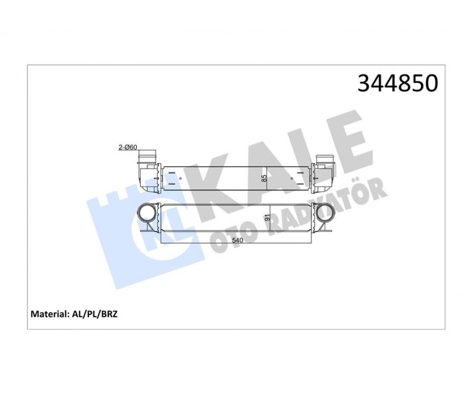 TURBO RATURBO RADYATORU BMW E39 M47 M57