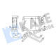 KALORIFER RADYATORU ARKA MERCEDES SPRINTER B906 06> . VW CRAFTER 30-35-50 06>