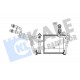 KALORİFER RADYATÖRÜ BORULU GOLF VI -JETTA IV-1.2TSI-1.4TSI-1.6-2.0TDI 181x157x22