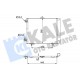 KONDENSER P207-P208-P1007-P2008 05 >-C2-C3-C3 II 03>DS 3 14> 1.4 1.6HDI KURUTUCU İLE AL/AL 420X371X1 6