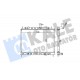 RADYATÖR KIA RIO II AL/PL/BRZ 375x538x26