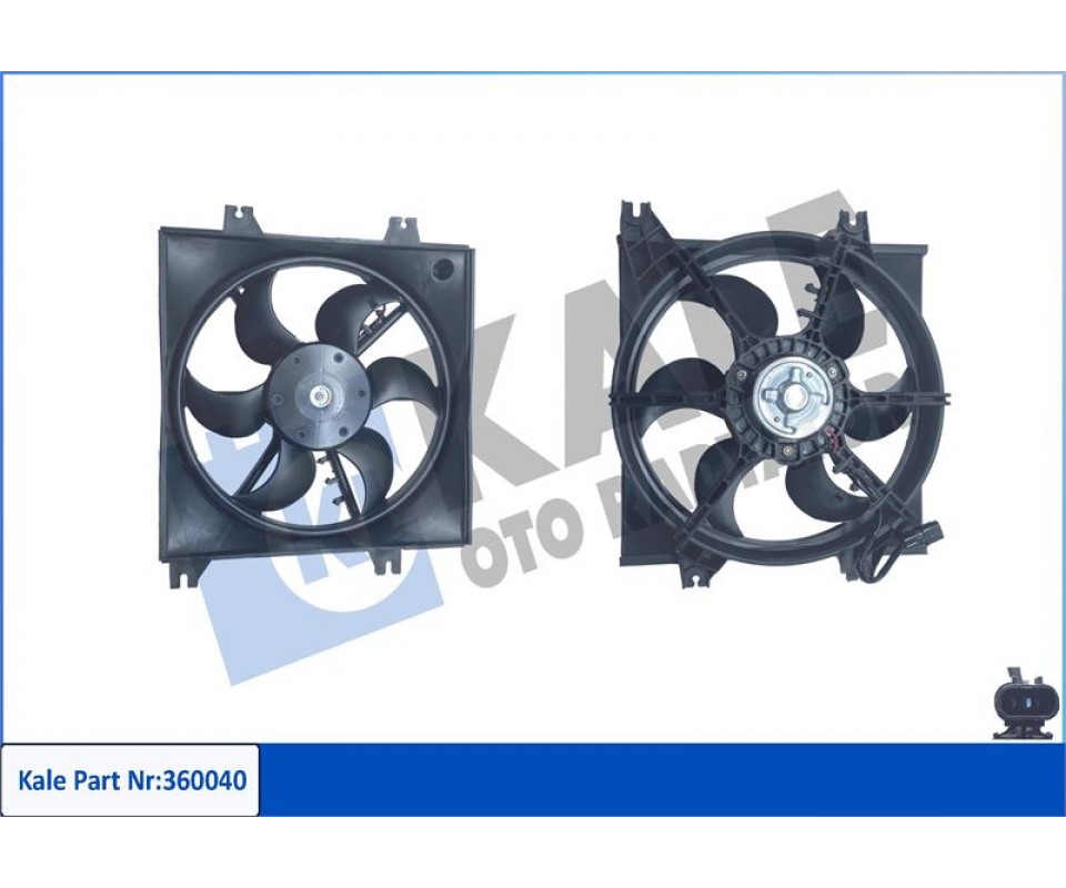 FAN GRUBU HYUNDAI ACCENT II 1.3 1.5 1.6 1.5CRDI 00-05- 12V