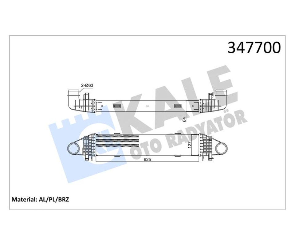 TURBOSARJ RADYATORU MERCEDES M271 OM646 W204 S204 W212