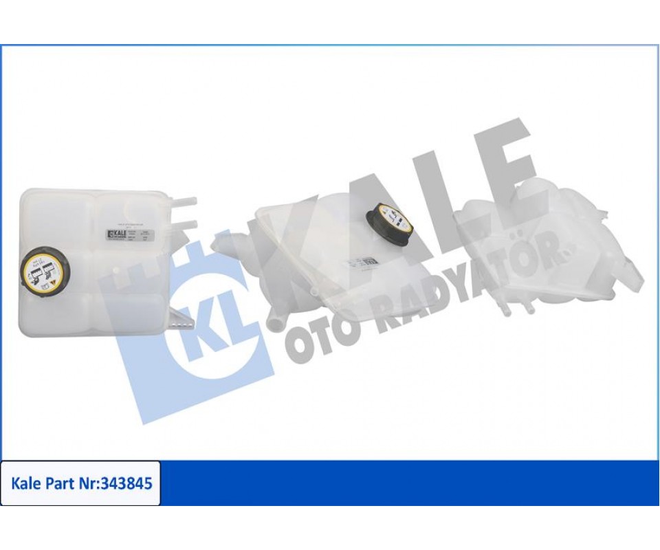 RADYATÖR YEDEK SU DEPOSU FORD FOCUS-CMAX 04> 1.6 BENZİNLİ KAPAKLI KAPAKLI
