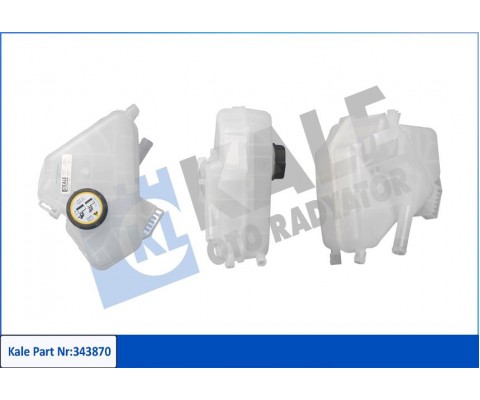 RADYATÖR YEDEK SU DEPOSU FORD FİESTA 08> 1.4-1.6 BENZİNLİ KAPAKLI
