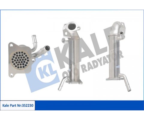 EGR SOĞUTUCU FORD-FİAT-PEUGEOT-CİTROEN-TRANSİT-CUSTOM-DUCATO-BOXER-JUMPER 11> 2.2 TDCİ-HDİ 100-135- 140-155 PS EURO 5