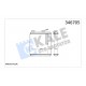 KALORİFER RADYATÖRÜ OPEL MERIVA 1.4-1.6-1.3CDTI-1.7DTI-1.7CDTI 03-10