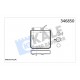KALORİFER RADYATÖRÜ CORSA D 06> CORSA E 14> ADAM 14> MITO-DOBLO III-LINEA-FIORINO-PRATICO- GRANDE PUNTO 1.2-1.3-1.4 268700 BORUSUZ TİP