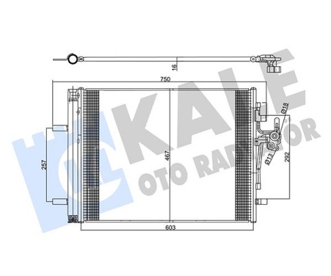 KLIMA RADYATORU LAND ROVER DISCOVERY SPORT L550 FREELANDER 2 L359 RANGE ROVER EVOQUE L538 . VOLVO S60 S80 V60 V70