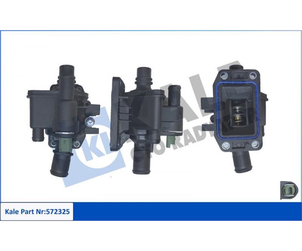 TERMOSTAT KOMPLE SENSÖRLÜ FORD FİESTA-PEUGEOT-CİTROEN 02> 1.4 HDİ-TDCİ EURO 4 MAZDA 2-PEUGEOT 1007-206-206 SW-206 -307-BIPPER-BIPPER TEPEE-TOYOTA AYGO
