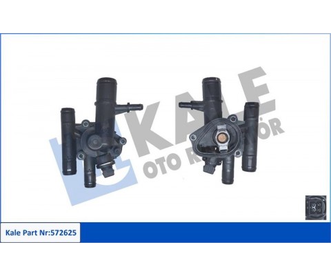 KOMPLE TERMOSTAT-PLASTİK GÖVDELİ 89 C NISSAN PRIMERA-OPEL VIVARO-RENAULT CLIO-ESPACE-KANGOO-LAGUNA MEGANE-SCENIC-SUZUKI SAMURAI-DACIA PICK UP-SOLENZA