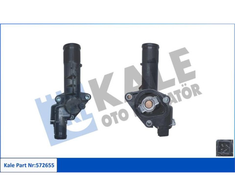 TERMOSTAT 83C KOMPLE RENAULT KANGOO II 08> CLIO III 05>12 LAGUNA III 07>15 1.5dCi k9k 4 ÇIKIŞLI