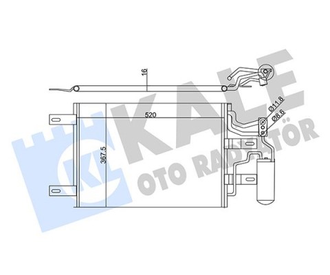 KLİMA RADYATÖRÜ KONDENSERİ OPEL MERİVA A 1.3 CDTI 1.6 TURBO Z16LET 1.7 CDTİ 03> AL/PL/BRZ