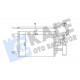 KLİMA RADYATÖRÜ KONDENSERİ OPEL MERİVA A 1.3 CDTI 1.6 TURBO Z16LET 1.7 CDTİ 03> AL/PL/BRZ