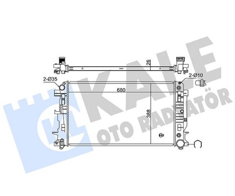 MOTOR SU RADYATORU MERCEDES SPRINTER B906 06> OTOMATIK SANZIMAN