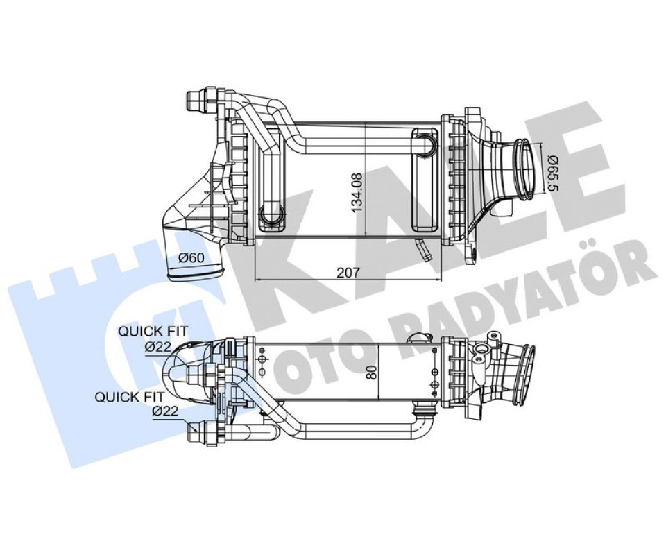 TURBOSARJ RADYATORU MERCEDES M274 W205 S205 C205 A205 W212 C207 W213 C238 C253 V167 R172