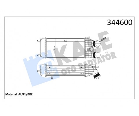 TURBO RADYATÖRÜ INTERCOOL 301 207 208 2008 DS3 C-ELYSEE S3 III C3 IV C4 CACTUS DV6DTED DV6C 12>