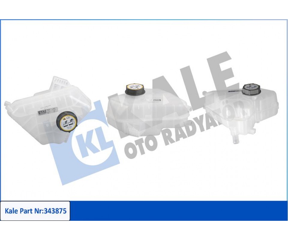 RADYATÖR YEDEK SU DEPOSU FORD FİESTA 08> 1.4 TDCİ KAPAKLI