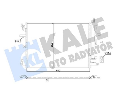 KLİMA RADYÖTÖRÜ KONDENSER VOLVO XC90 I 2.5T T6 3.2 V8 D3 D5 04>14